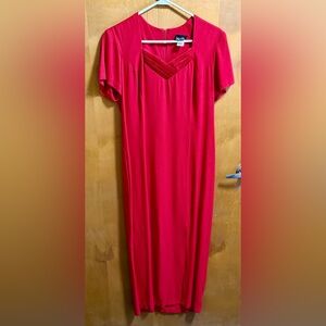 Elegant Red Women's Dress